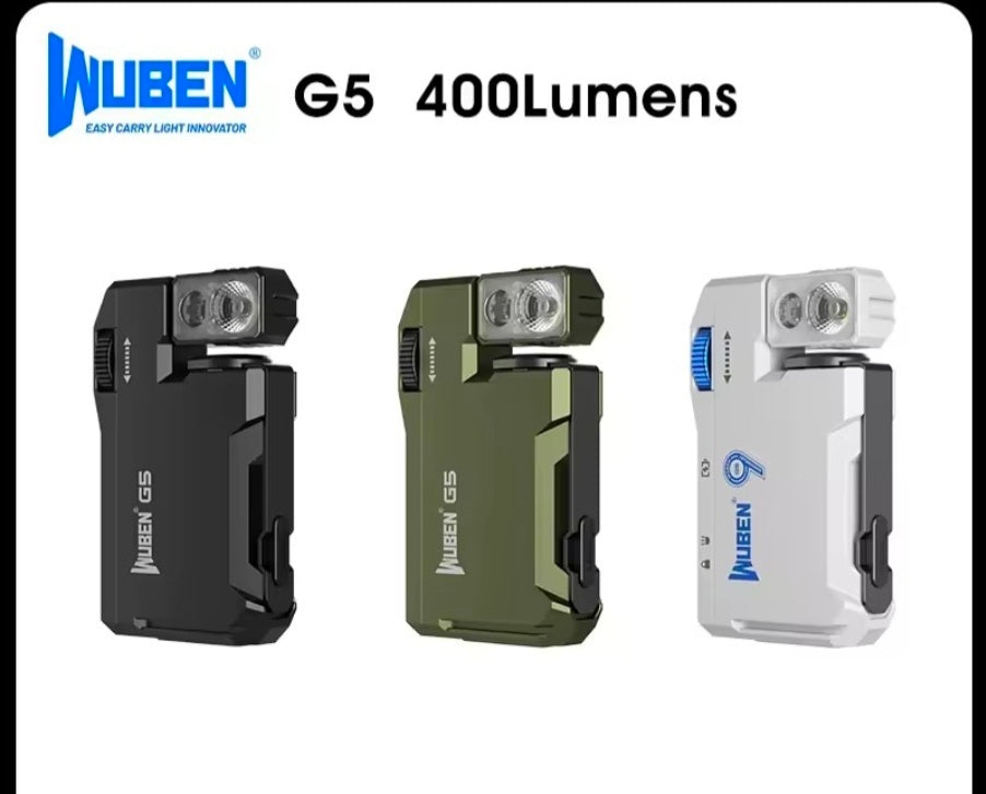 Wuben G5 400 lumens